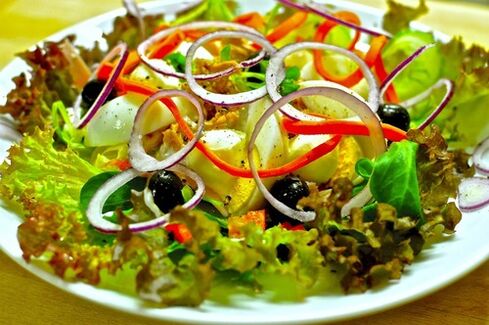 salade de légumes minceur