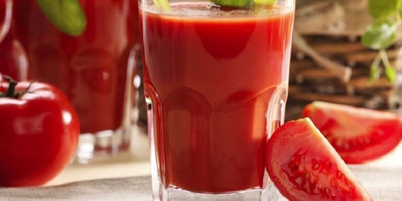cocktail minceur tomate